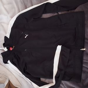 Zip up athletic jacket